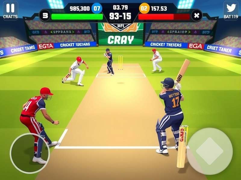 Cricket Legends Showdown Gameplay Screenshot